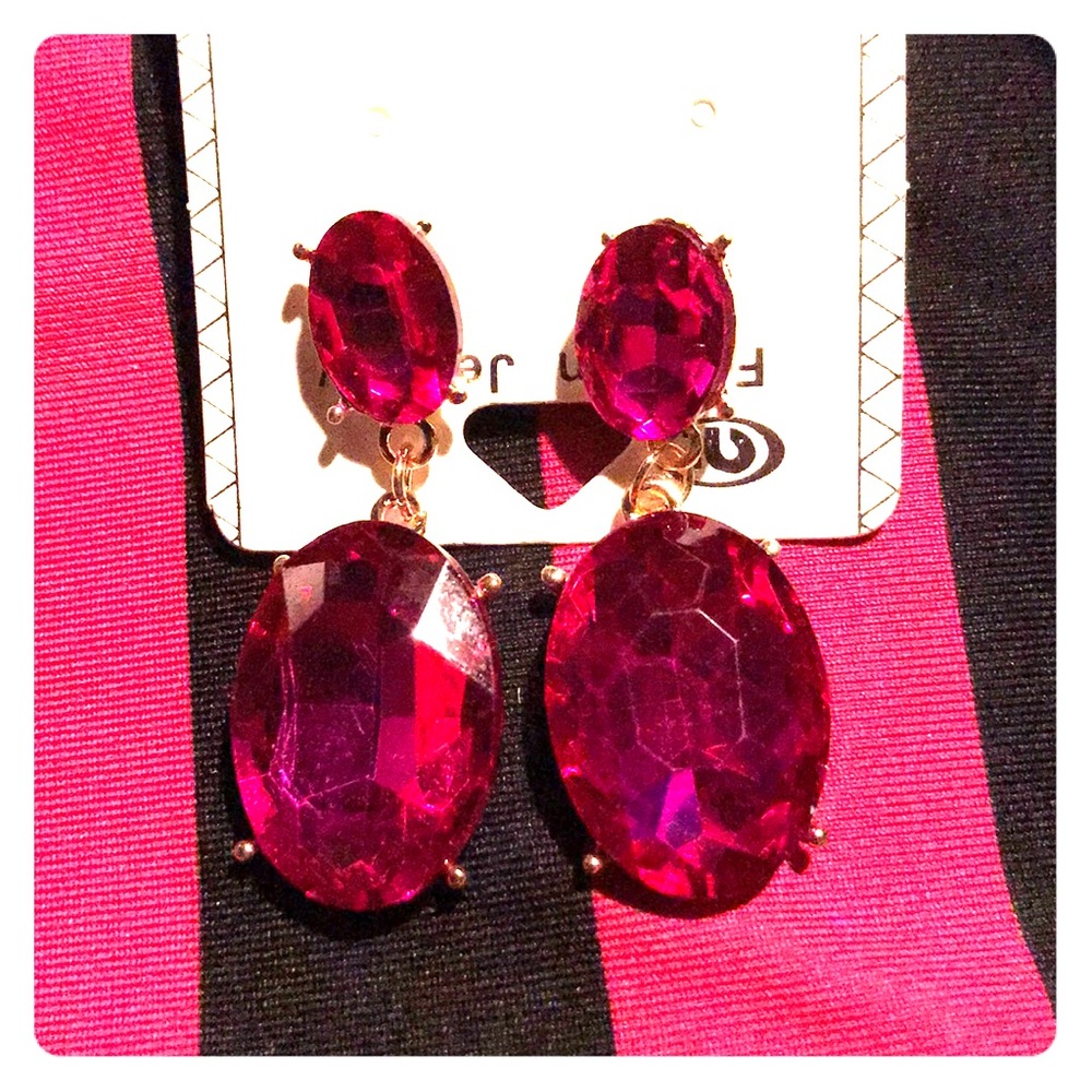 Pink Earrings